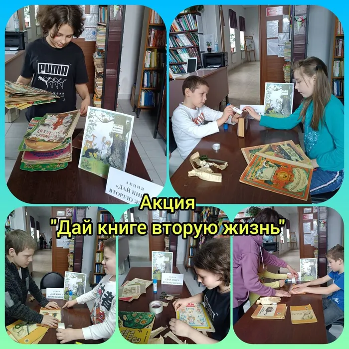 «Дай книге вторую жизнь»